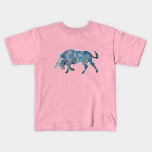 Bull Lowpoly Kids T-Shirt